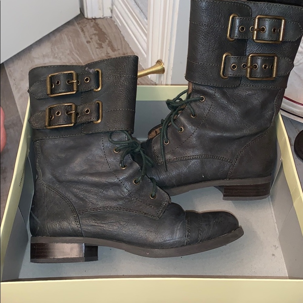 Lucky Brand Combat boots